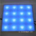 Golau panel LED lliwgar clwb nos ar gyfer nenfwd